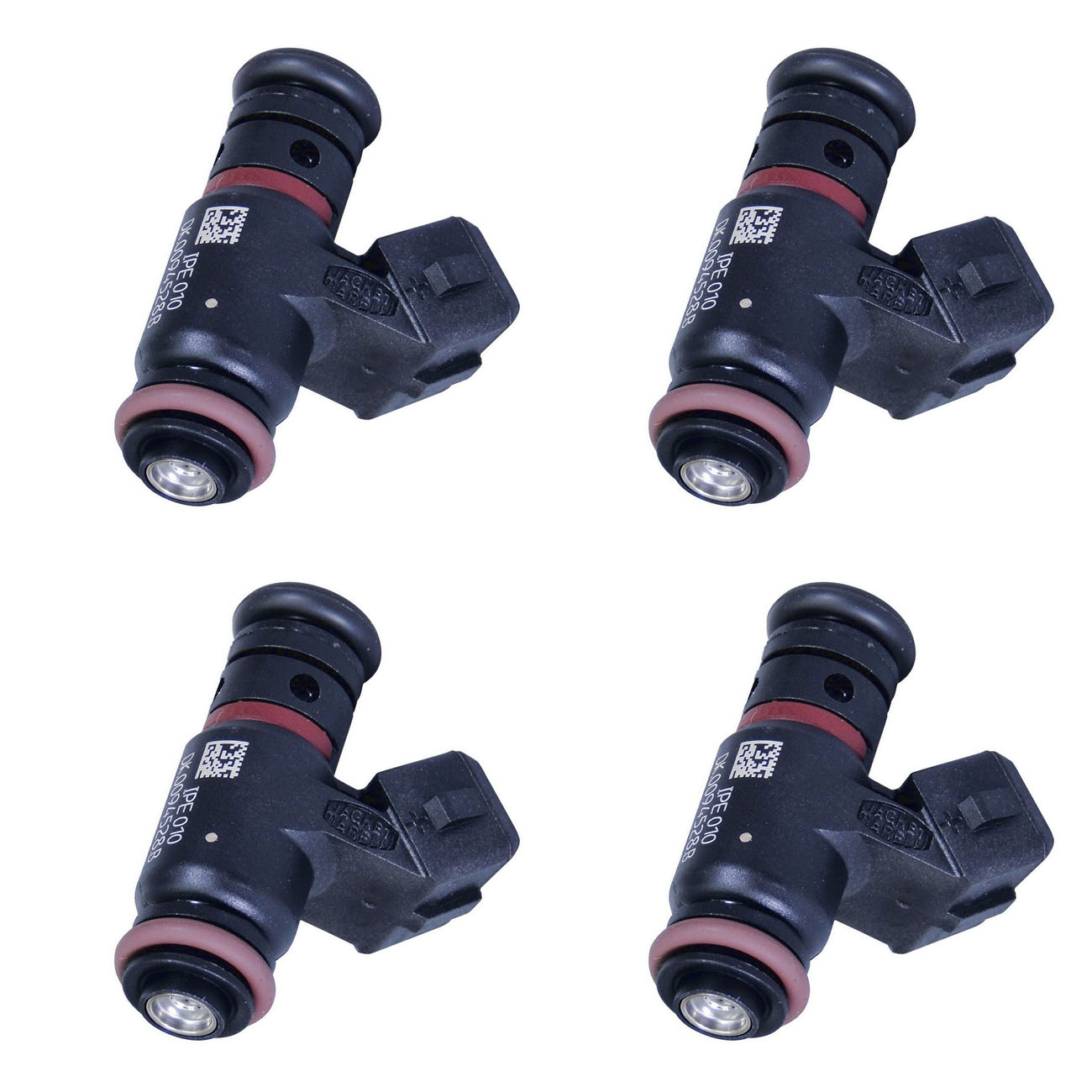 Kit 4 Inyectores Marelli Fiat Nuevo Palio Nuevo Punto 1.4 8v